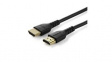 RHDMM2MP Video Cable, HDMI Plug - HDMI Plug, 4096 x 2160, 2m