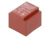 BV202S06005ZU, Трансформатор: залитый; 0,5ВА; 230ВAC; 6,3В; 83,3мА; Монтаж: PCB, ZETTLER