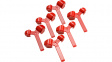 65691 Fuse Blockout Devices;Red;ABS Plastic