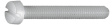 BN 1061 M5X30MM Cheese-head screws, polyamide 6.6 M5 30 mm
