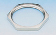 1.161.2100.01 Гайка; PG21; латунь; никель; D: 3,5мм; Ключ: 32мм; Резьба: PG