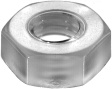 0030040000VR Polyamide hex nuts M6