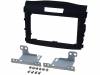 391130-16 Рамка для магнитолы; 2 DIN; Honda; black/rubber-touch
