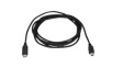 USB2CMB2M Charging Cable USB-C Plug - USB Mini-B 2m USB 2.0 Black