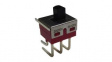 RND 210-00592 Miniature Slide Switch, 2CO, ON-OFF-ON, PCB Pins, Right Angle