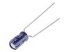 SS1H105M04007PA18P Конденсатор: электролитический; THT; 1мкФ; 50ВDC; O4x7мм; Шаг:5мм