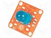 TINKERKIT BLUE LED 10MM, Дочерняя плата; диод LED голубой 10мм; 3pin, Arduino