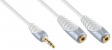 SIP3200 MP3 headphones splitter cable 0.2 m