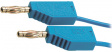 LK 410 025CM RED Test lead diam. 4 mm Red 25 cm 1 mm2 CAT I