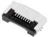 PCA-6G-08-HL-3 Разъем: FFC / FPC; горизонтальный; PIN:8; SMT; 0,4А; 30мОм; 0,5мм