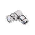 R142 157 000 BNC cable connector, angled 75 Ohm