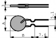 16R135BPR Предохранитель, радиальный 2.7 A 120 mΩ