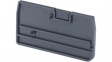 XW5E-P1.5-1.1-1 End cover 45 x 2.2 x 24.5 mm dark grey XW5E