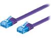 96302 Patch cord; U/UTP; 6a; многопров; Cu; ПВХ; фиолетовый