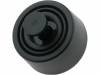 FIX-FR-129 Ножка для быстрого монтажа; черный; полиэтилен; А:10,2мм; В:30мм