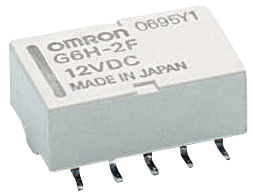 G6H-2F 5VDC, Signal relay 5 VDC 178 Ohm 140 mW, Omron