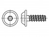 3205500 Винт; для термопластов; 3x5; Головка: сферическая; Torx®; сталь