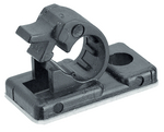 RND 475-00318 [100 шт], Cable Clamp 5.3 mm -15 ... +65 °C Black diam. 12.0 mm Polyam, RND Cable