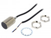 E2E-X22C130 2M Датчик: индуктивный; Конф.выхода: NPN / NO; 0?22мм; 10?30ВDC; М30