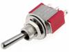 IC1201T1B1M1QE Переключатель: тумблер; 3; SP3T; ON-OFF-ON; 5A/125ВAC; 5A/28ВDC