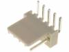 NS25-W5K Гнездо; провод-плата; "папа"; PIN:5; 2,54мм; THT; NS25; 250В; 3А