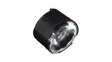 FP16607 LISA3CSP-RS-PIN Lens Assembly, Black / Clear, 10 x 7.2mm, Round, 15°
