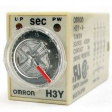 H3Y-4 DC12 60S Реле времени (Таймер) - Устmin: 2; ед. изм.: сек; Устmax: 60; ед. изм.: сек; Индикатор: механический; Вых.: 4CO