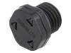 VENT-BJ004, Элемент компенсации давления; IP68; Резьба: M12; Шаг:1,5, Amphenol