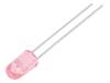 HLMP-AD06-P0000, LED; овальный; красный; 880мкд; 35/70°; Поверхность: выпуклая; 20мА, Broadcom (Avago)