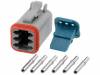 AT06-6S-KIT01 Разъем: провод-провод; AT; вилка; "мама"; Размер:16; 20?16AWG; 13А