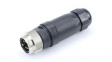 1300170029 Mini-Change Field Attachable Male Connector 5 Pole Cable Range: 5.08-11.43mm Outside Diameter with External Threads