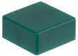 B32-1350 Key cap green 12 x 12 mm