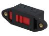 SL14-22AM(5A)NC Переключатель: движковый; Положения:2; DPDT; 12A/250ВAC; ON-ON