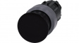 3SU1030-1AD10-0AA0 SIRIUS ACT Mushroom Push-Button front element Metal, matte, black