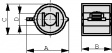 7427143 Split ferrite  diam. ‹=  8 mm 106 Ohm @ 100 MHz