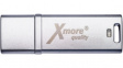 USB032GXQC8B017R USB Stick 32 GB metallic