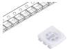 FYLS-5050PUY3C LED; SMD; 5050,PLCC6; желтый; 6(тип)лм; 810-2500мкд; 5,4x5x1,5мм