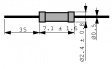 T1C-1K2FI Проволочный резистор 1.2 kΩ 1 W ± 1 %