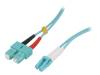 FP3LS00 Разъем: световодный; patchcord; LC, SC; на защелки; Кат: OM3; "папа"