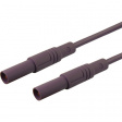 MLS GG 50/2.5 VIOLETT / VIOLET Safety test lead diam. 4 mm violet 50 cm CAT III