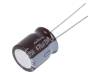 UPM1E471MHD6 Конденсатор: электролитический; с низким импедансом; THT; 470мкФ