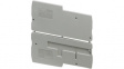 3244575 D-PTIO 1,5/S/3 End plate, Grey