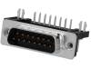 FCE17-A15PB-440 Гнездо; D-Sub; PIN:15; "папа"; с фильтром, стандарт 10,29мм; THT