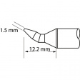 SFV-CHB15 Soldering Tip Chisel / 30? bent 1.5 mm 390 °C