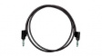 BU-PB18-0 Test Lead, Black, Nickel-Plated Copper, 457mm