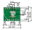 RE931-02ST Prototyping board FR4 Epoxide + chem. Ni/Au