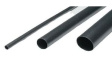 RND 465-01214 Heat-Shrink Tubing Polyolefin, 25 ... 85mm, Black, 1.2m