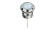 Q25Y5SXXW1AE LED Indicator, White, 25mm, 24V, Wire Lead