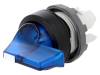 1SFA611213R1104 Переключатель: поворотный; 3; 22мм; синий; Подсвет: MLB-1; IP66