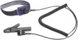 9-353 Crocodile clip, insulated black